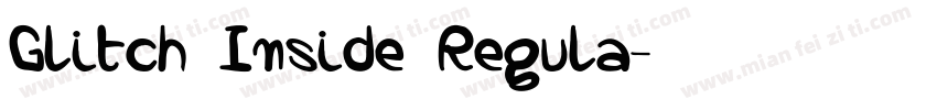 Glitch Inside Regula字体转换